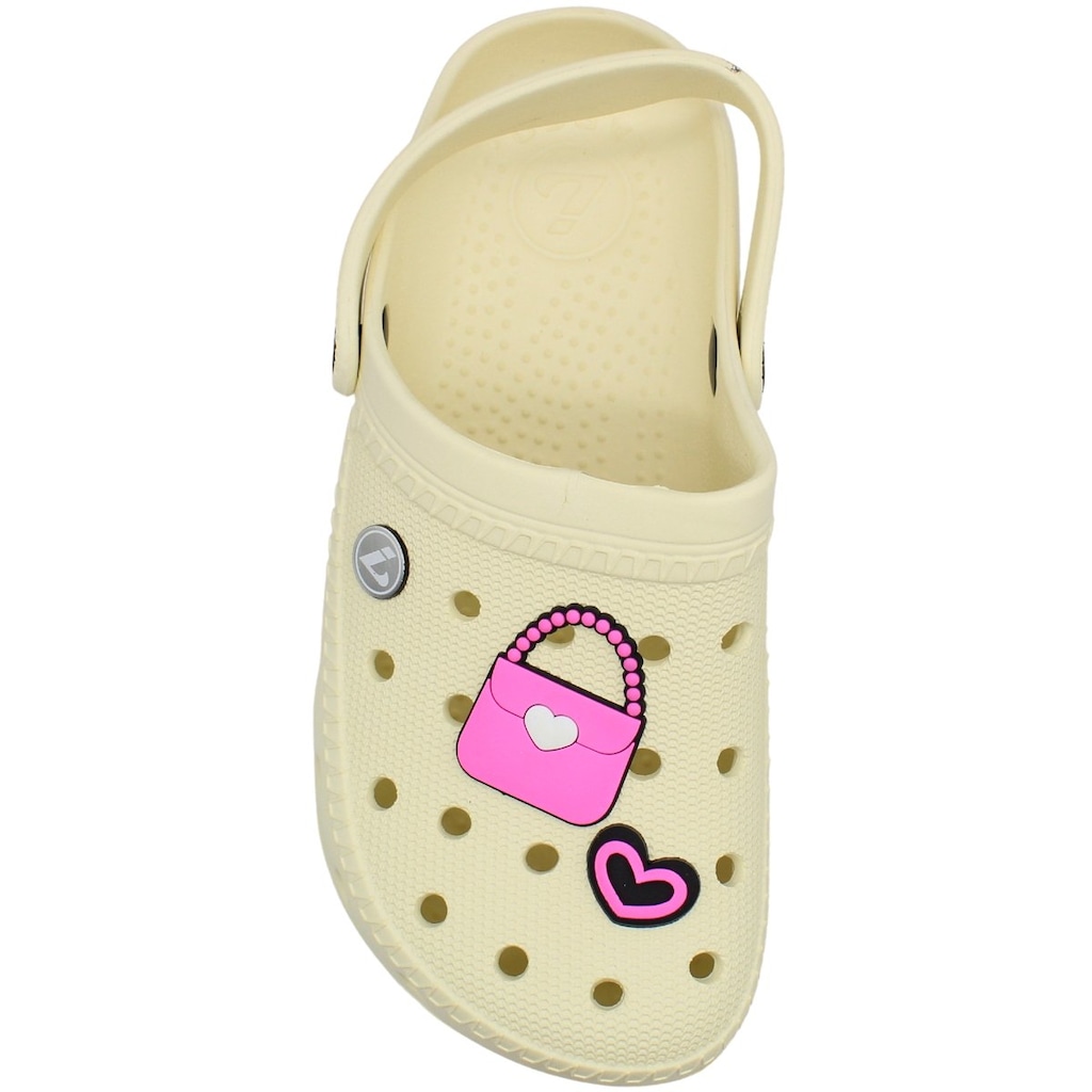 Imagem 4 do produto Clog Feminino Largo Yvate Boton