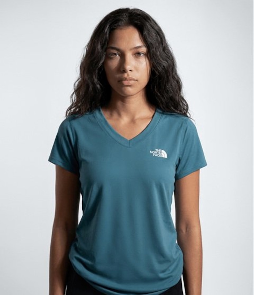 Camiseta Feminina The North Face Hyper Tee V-Neck