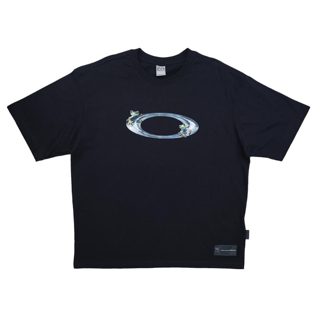 Camiseta Oakley Jupiter's Adventure SS Tee Blackout - Masculina