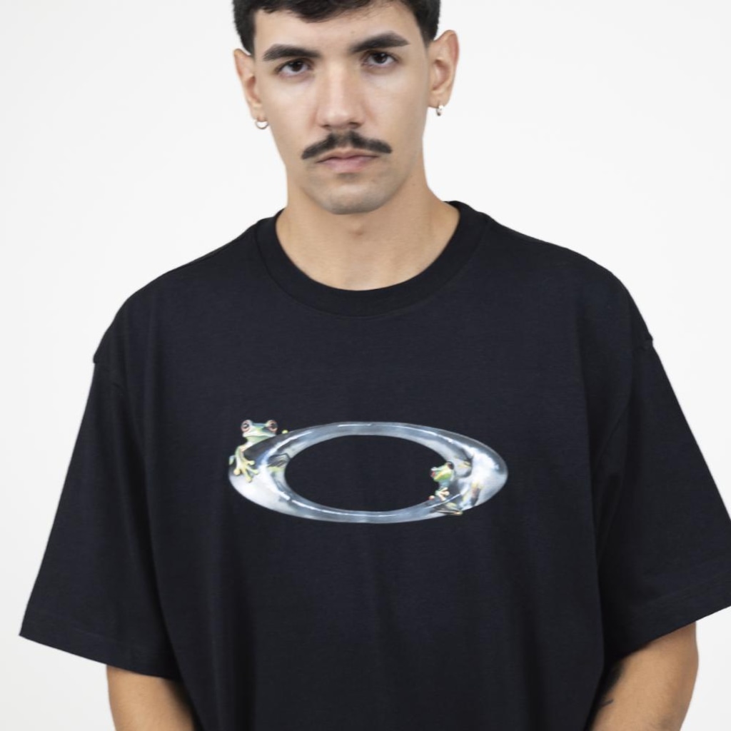 Imagem 5 do produto Camiseta Oakley Jupiter's Adventure SS Tee Blackout - Masculina