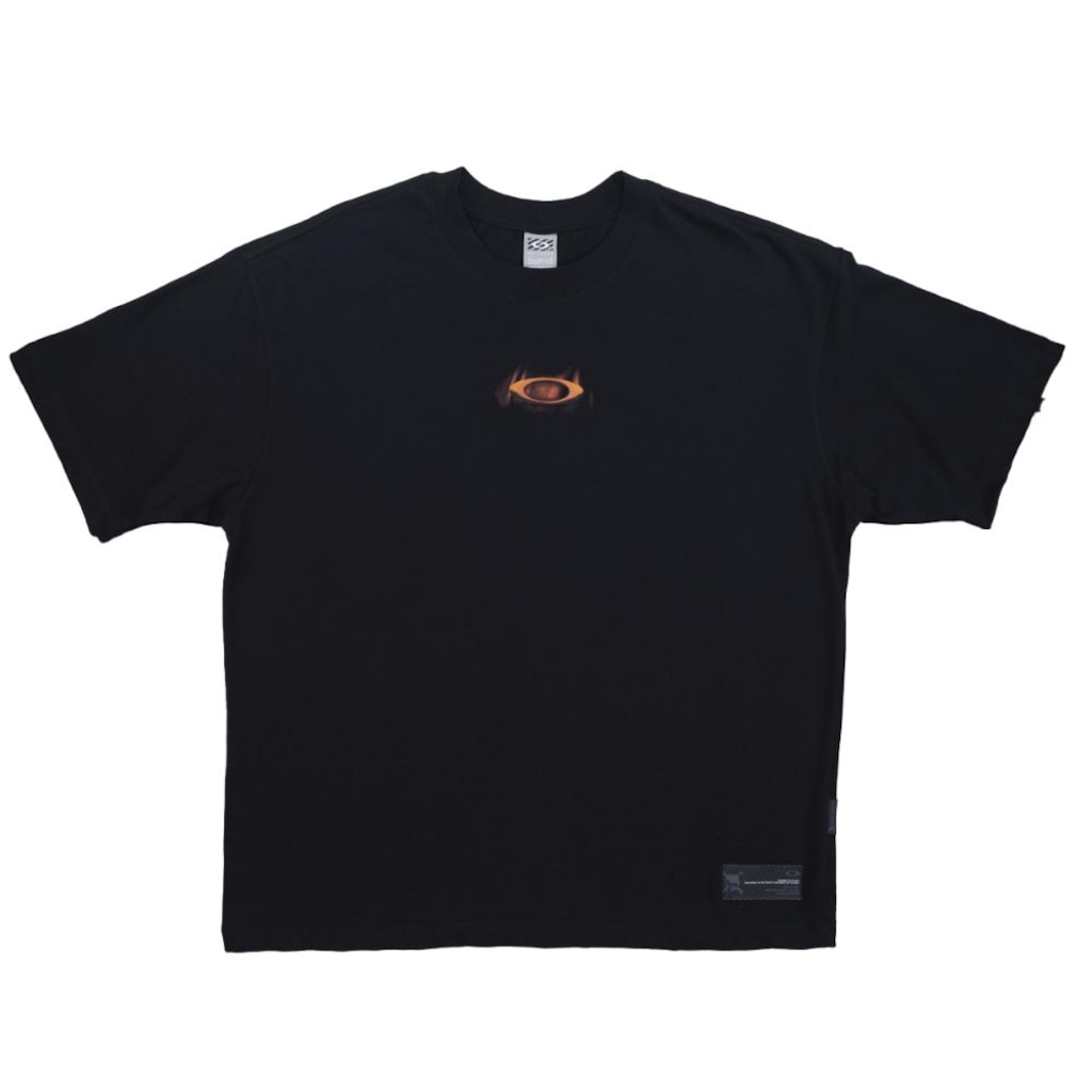 Camiseta Oakley Mad Science Logo SS Tee Blackout - Masculina