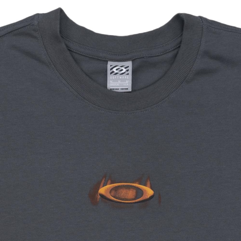 Imagem 2 do produto Camiseta Oakley Mad Science Logo SS Tee Dark Grey - Masculina