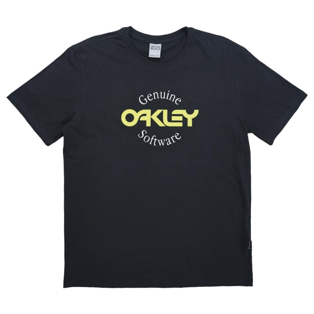 Camiseta Oakley B1B Software Logo SS Tee Blackout