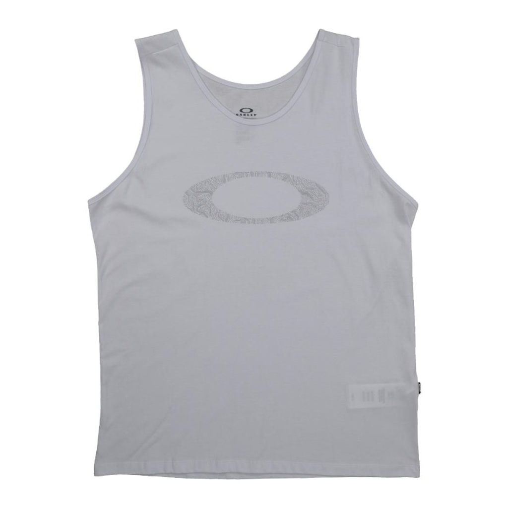 Camiseta Regata Masculina Oakley Ellipse Motherboard Tank White