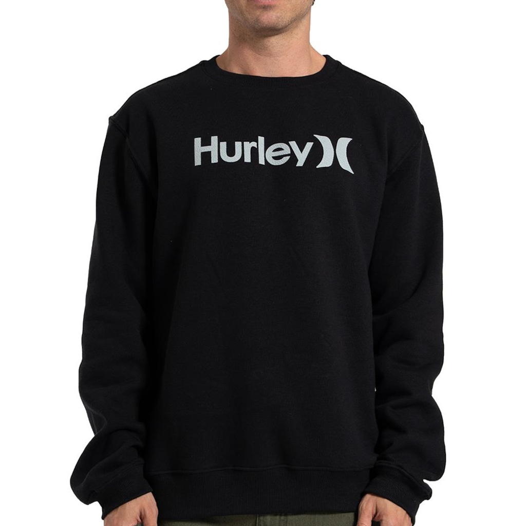 Moletom Hurley Careca One&Only WT26 - Masculino