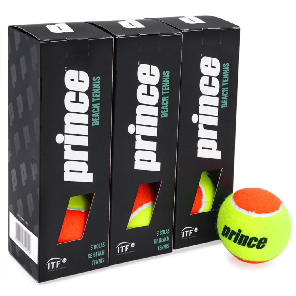 Imagem 4 do produto Bola de Beach Tennis Prince Pack Com 09 Bolas - Unissex