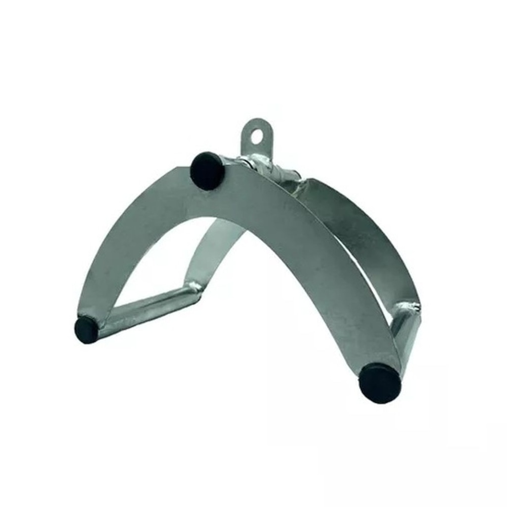 Puxador Triângulo Grande Cromado com Giro