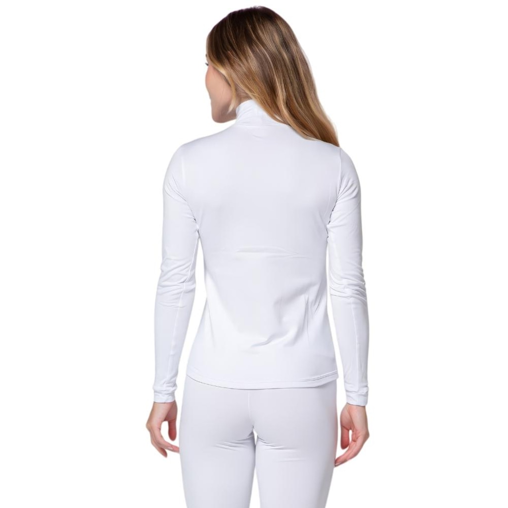 Imagem 2 do produto Camiseta Manga Longa Térmica Segunda Pele Roupas Térmicas Gola Alta - Feminina