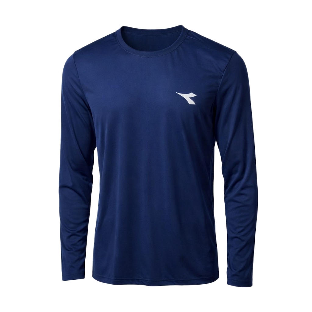 Camiseta Manga Longa  Diadora Esportiva Icon - Masculina
