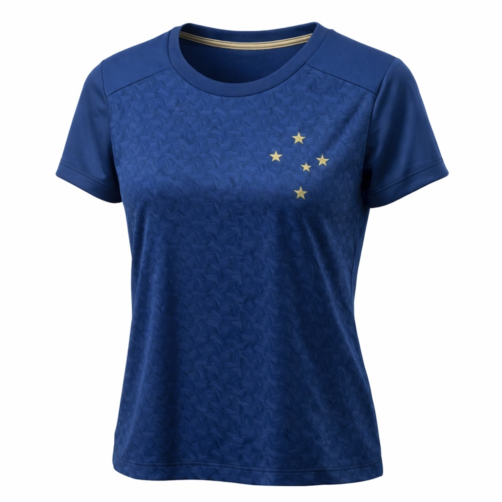 Camisa do Cruzeiro Impacto Gold Braziline - Feminina