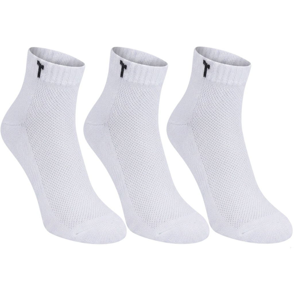 Kit 3 pares de Meia Cano Curto Trifil Sport Atoalhada - Masculina