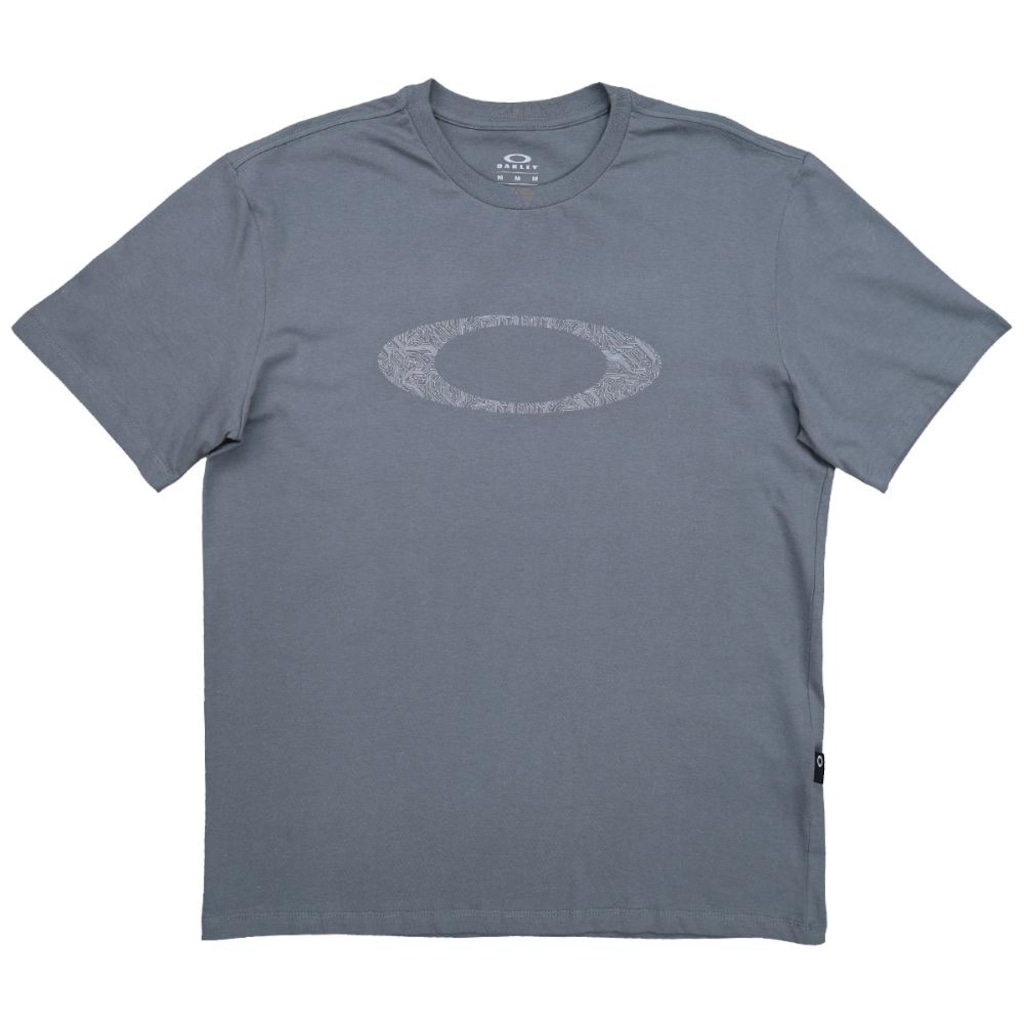 Camiseta Oakley Ellipse Motherboard SS Tee Dark Grey - Masculina