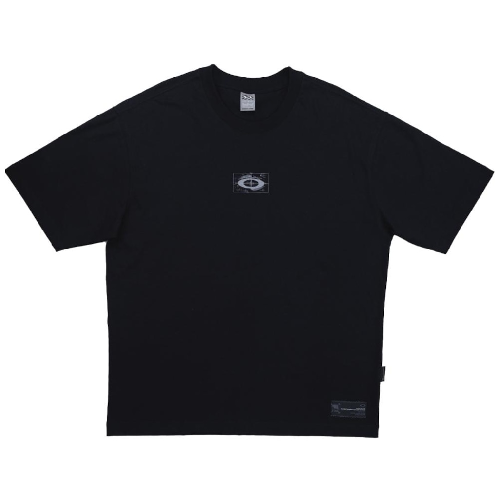 Camiseta Oakley Bunker Project SS Tee Blackout - Masculina