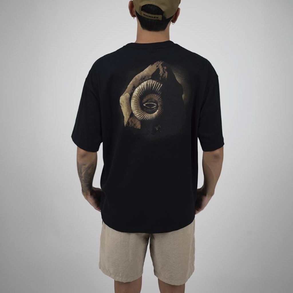 Imagem 5 do produto Camiseta Oakley O-Fossil Stone SS Tee Blackout - Masculina