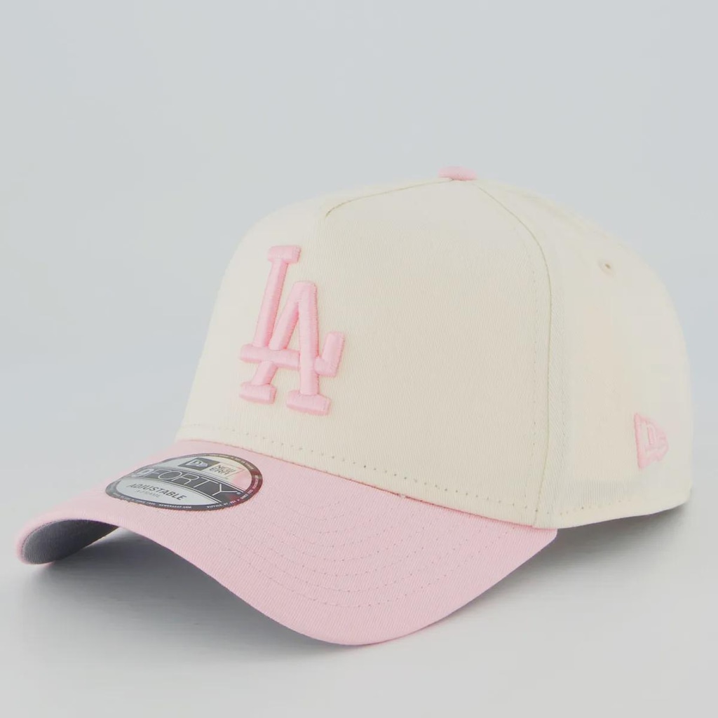 Boné Unissex New Era MLB Los Angeles Dodgers 2Tone 940AF - Aba Curva