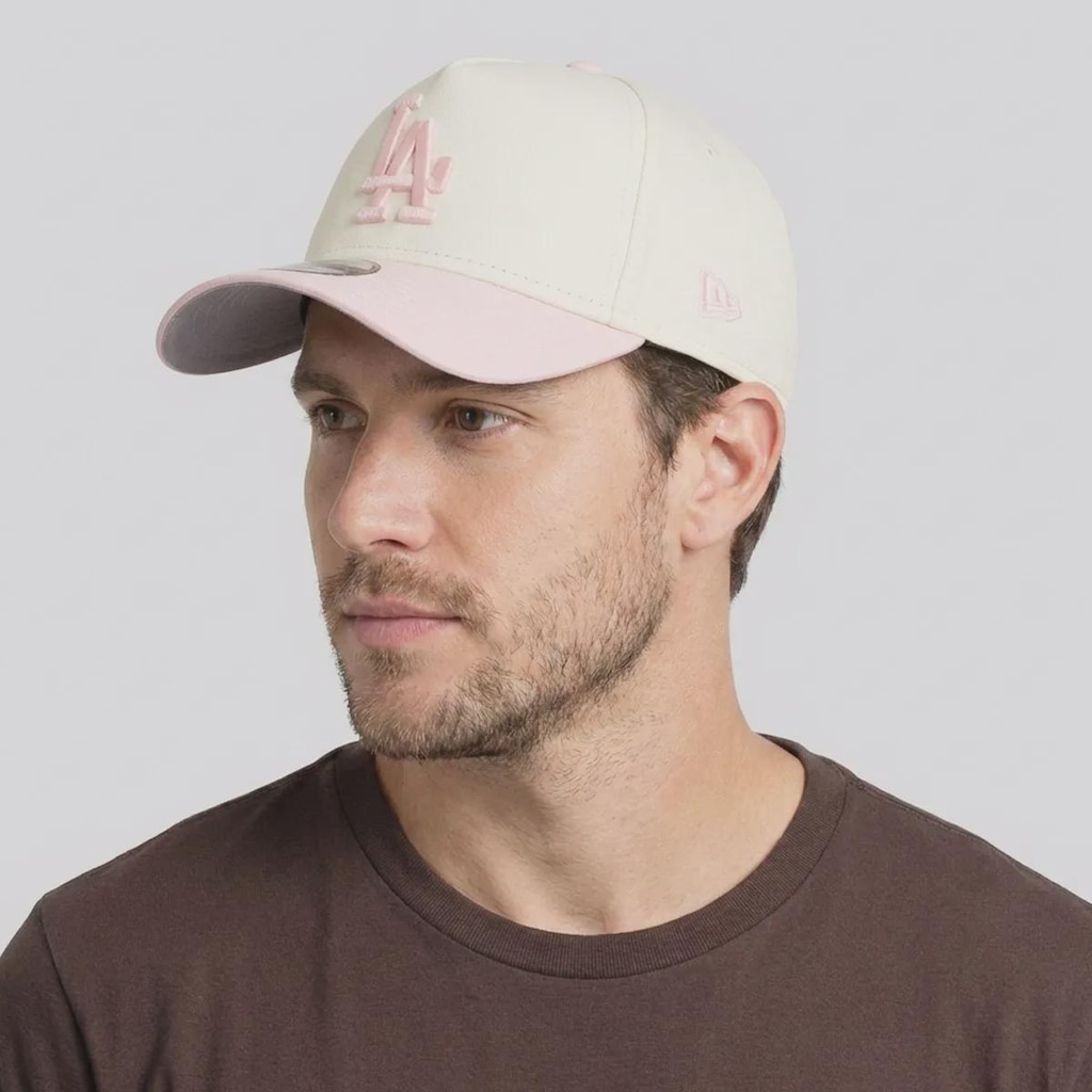 Imagem 5 do produto Boné Unissex New Era MLB Los Angeles Dodgers 2Tone 940AF - Aba Curva