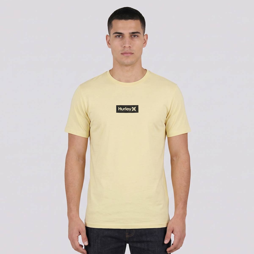 Camiseta Hurley Silk Box - Masculina
