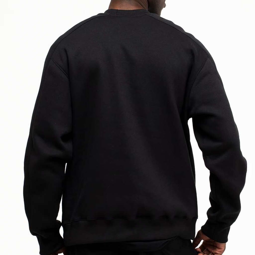 Imagem 2 do produto Moletom Masculino Oakley Careca Soho Crew Neck II WT26 Blackout s/c
