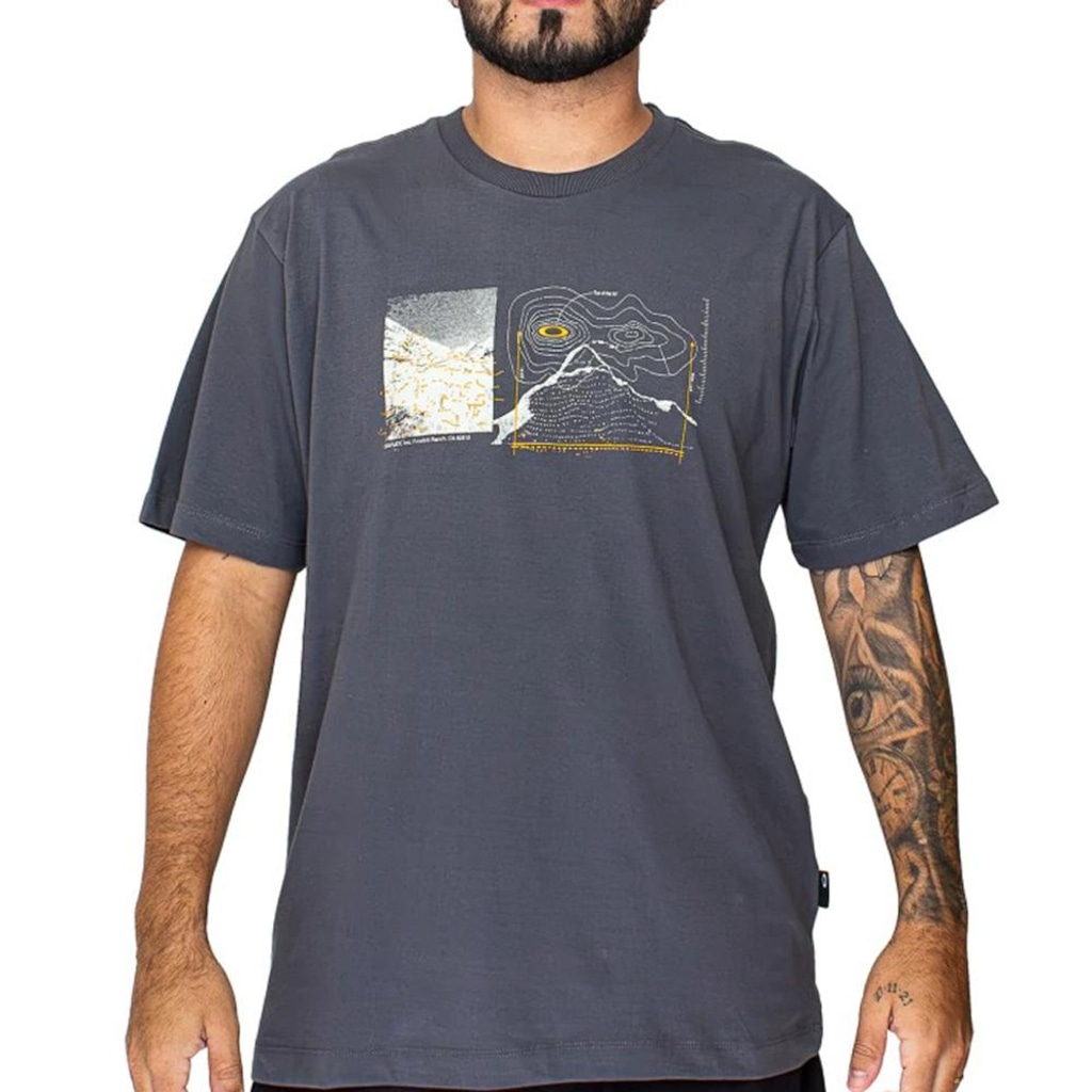 Camiseta Oakley Scale Mountain SS WT26 Masculina