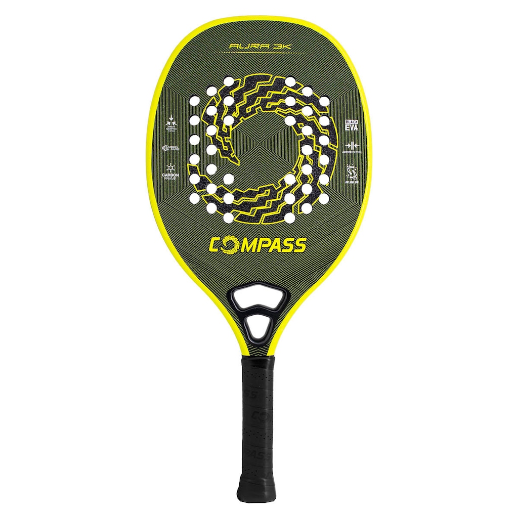 Raquete de Beach Tennis Compass Aura 3k 2026