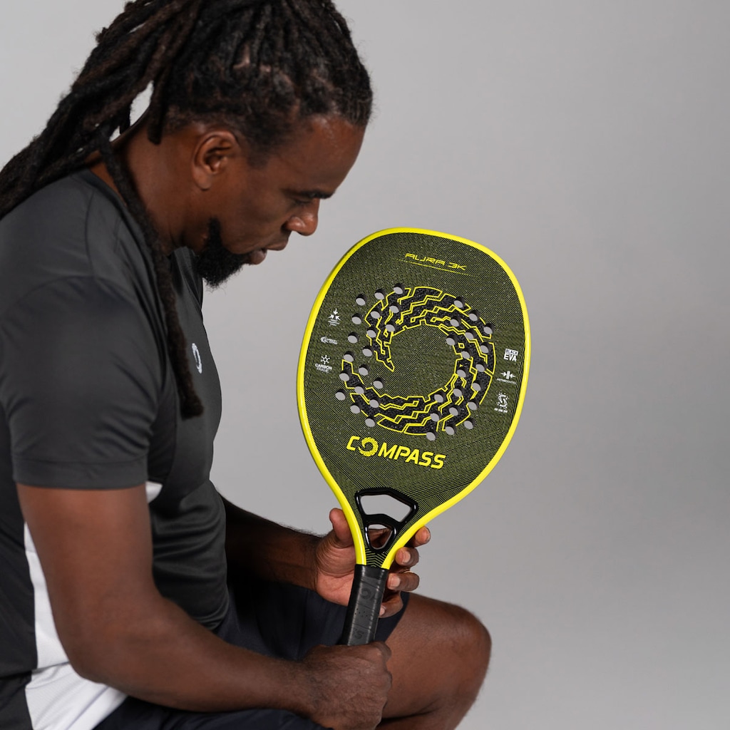 Imagem 2 do produto Raquete de Beach Tennis Compass Aura 3k 2026