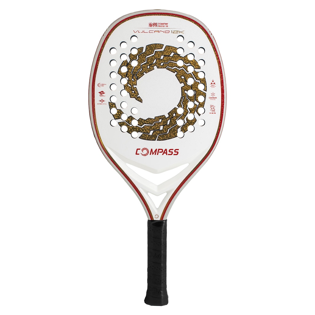 Raquete Beach Tennis Compass Vulcano 12k 2026
