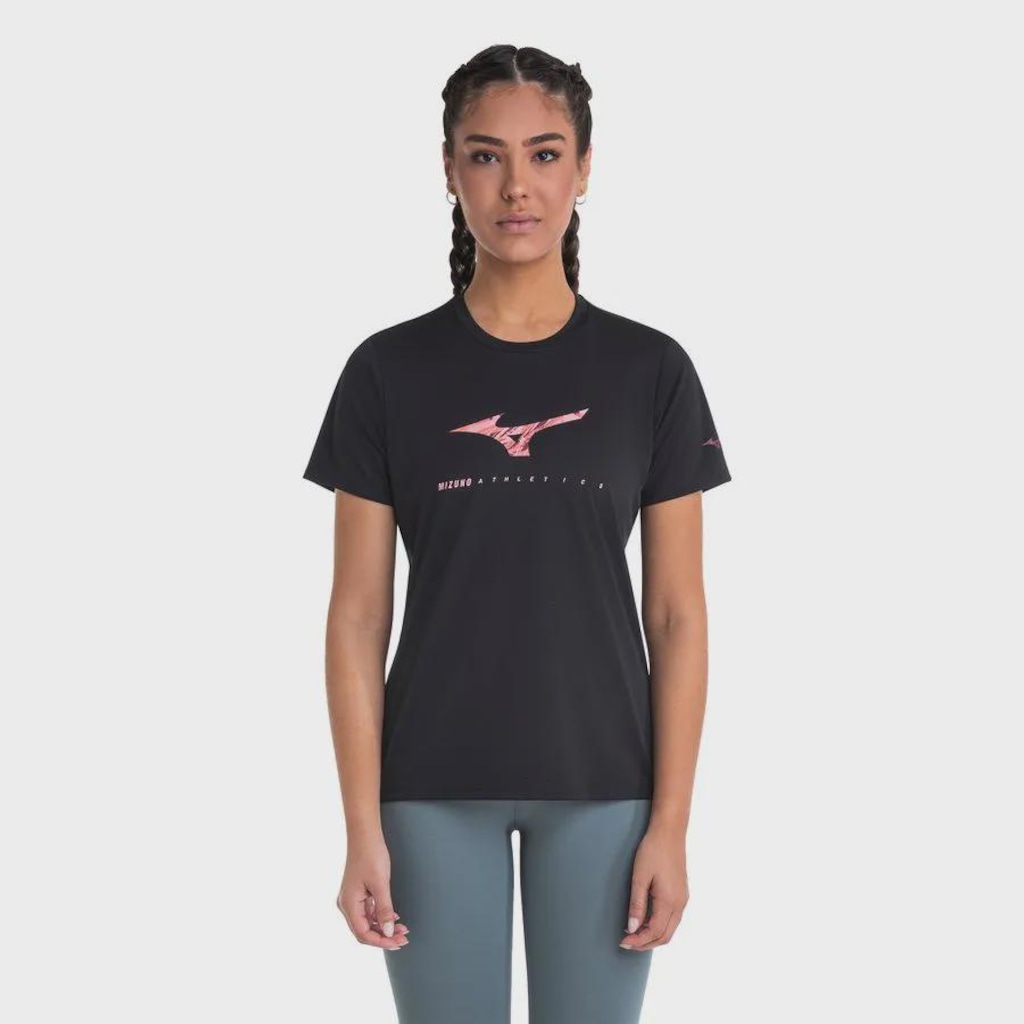 Camiseta de Treino Mizuno Energy Stamp Feminina