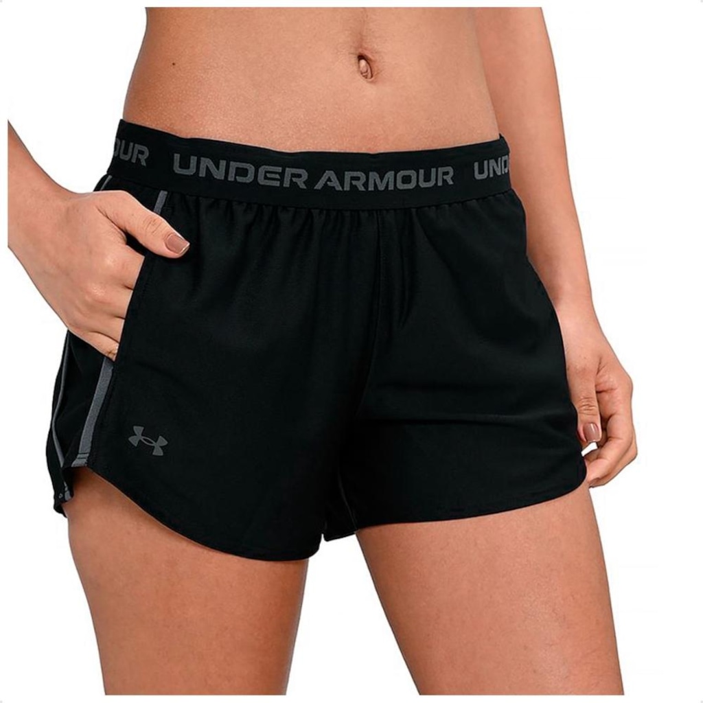 Shorts Under Armour Treino Tech Play Up Feminino