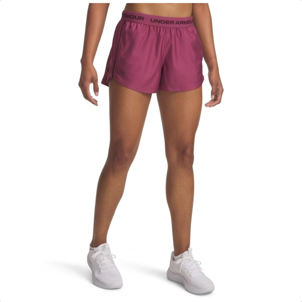 Shorts Under Armour Treino Tech Play Up Feminino