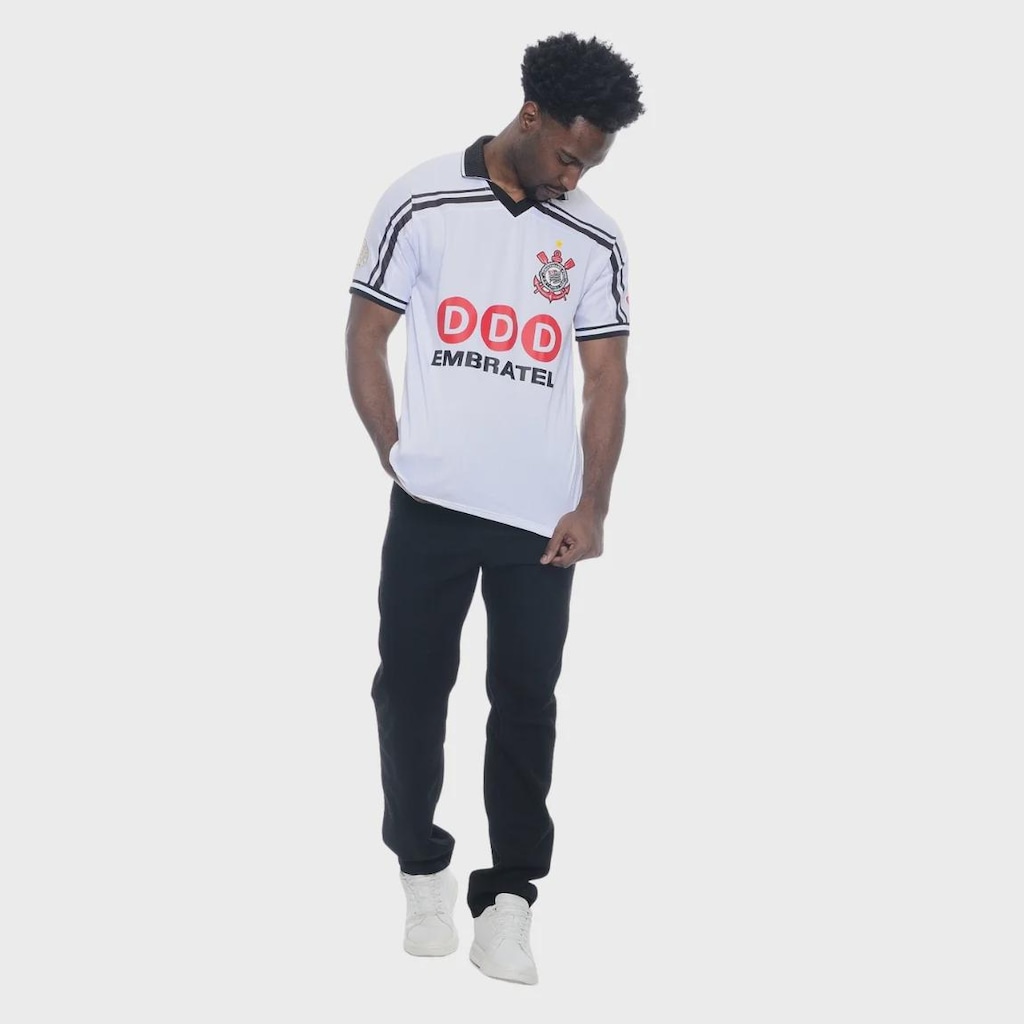 Imagem 2 do produto Camisa do Corinthians Retrô Braziline  - Masculina