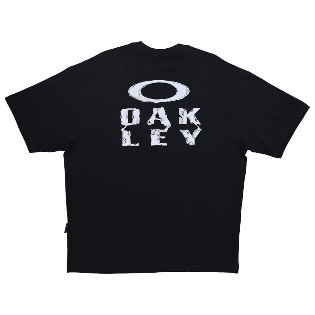 Imagem 3 do produto Camiseta Oakley Ellipse Fluid SS Tee Blackout - Masculina