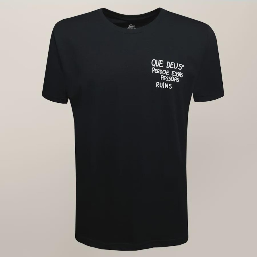 Imagem 3 do produto T-Shirt Adriano Perdoe Liga Retro - Masculina