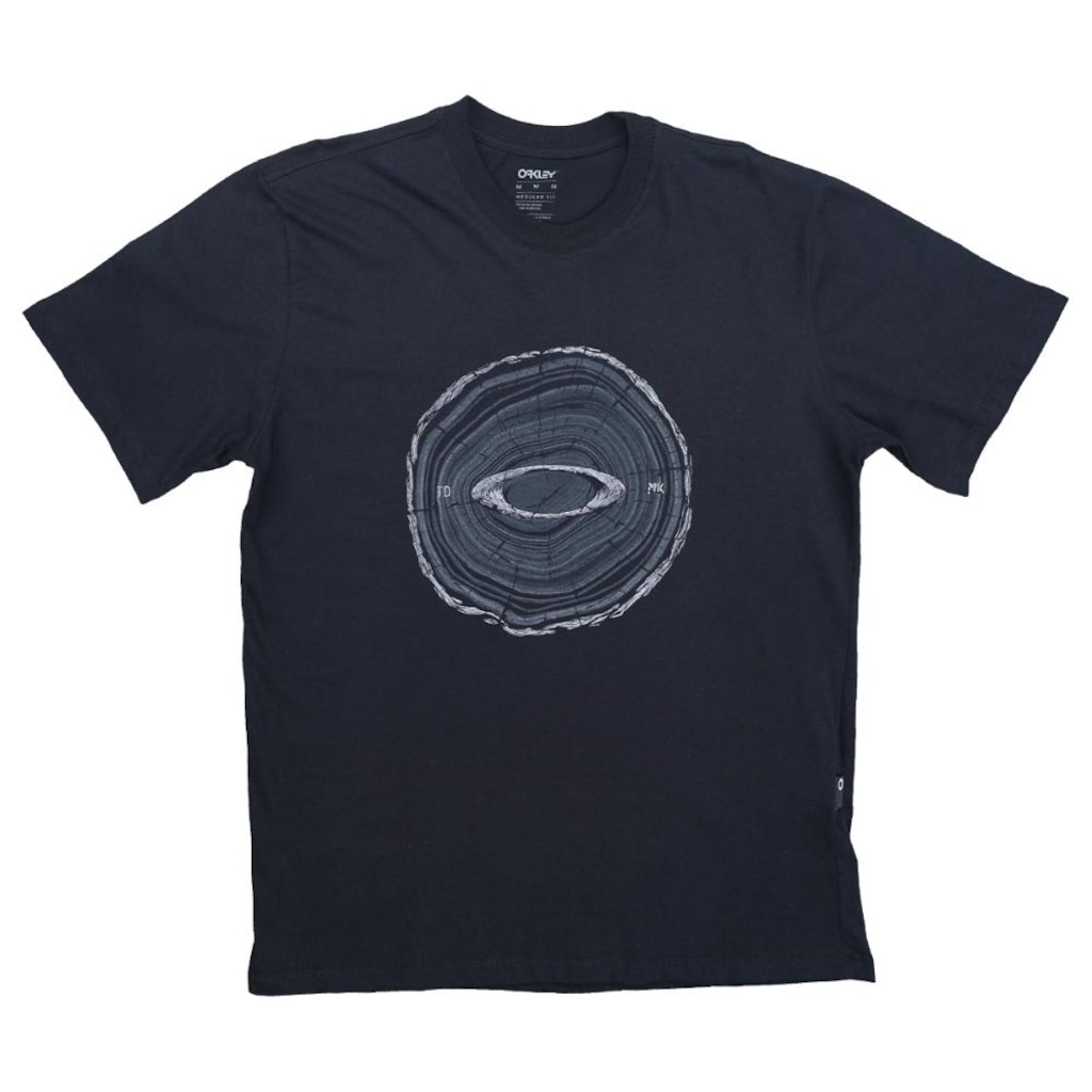 Camiseta Oakley Woody Ellipse Blackout Masculina