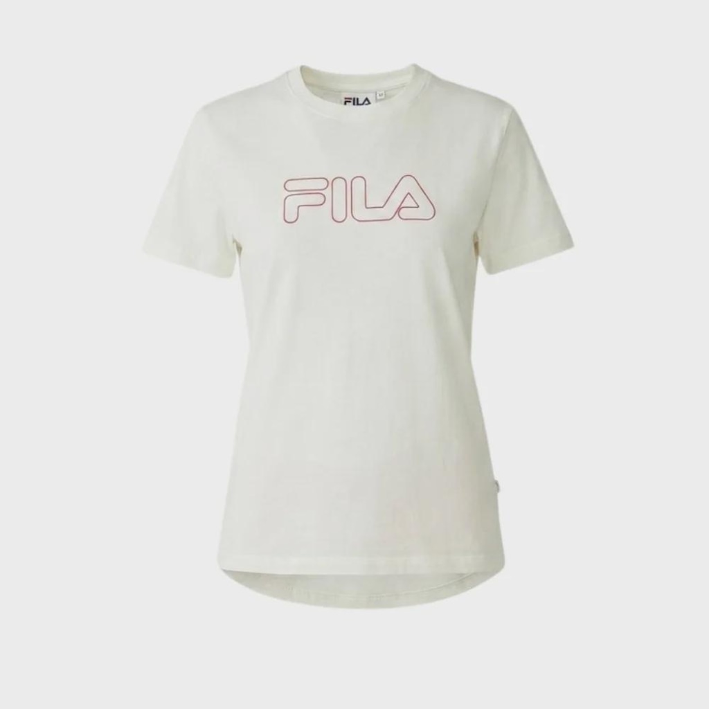 Camiseta Fila Regular Basic Outline - Feminina