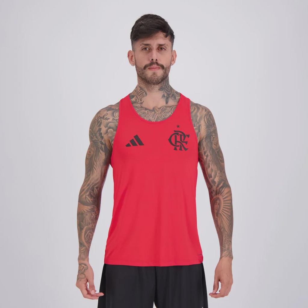 Regata do Flamengo 3S adidas - Masculina