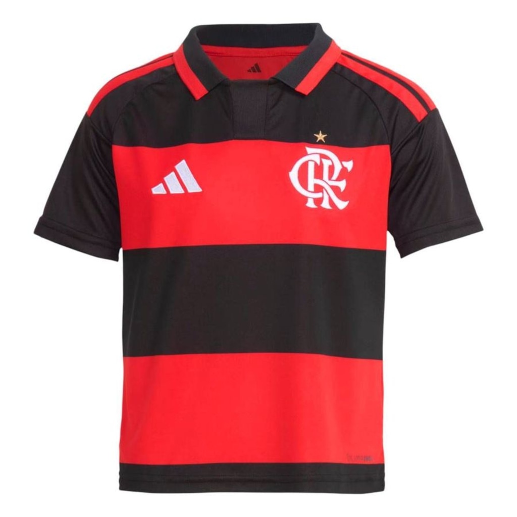 Camiseta do Flamengo I 26 adidas - Infantil