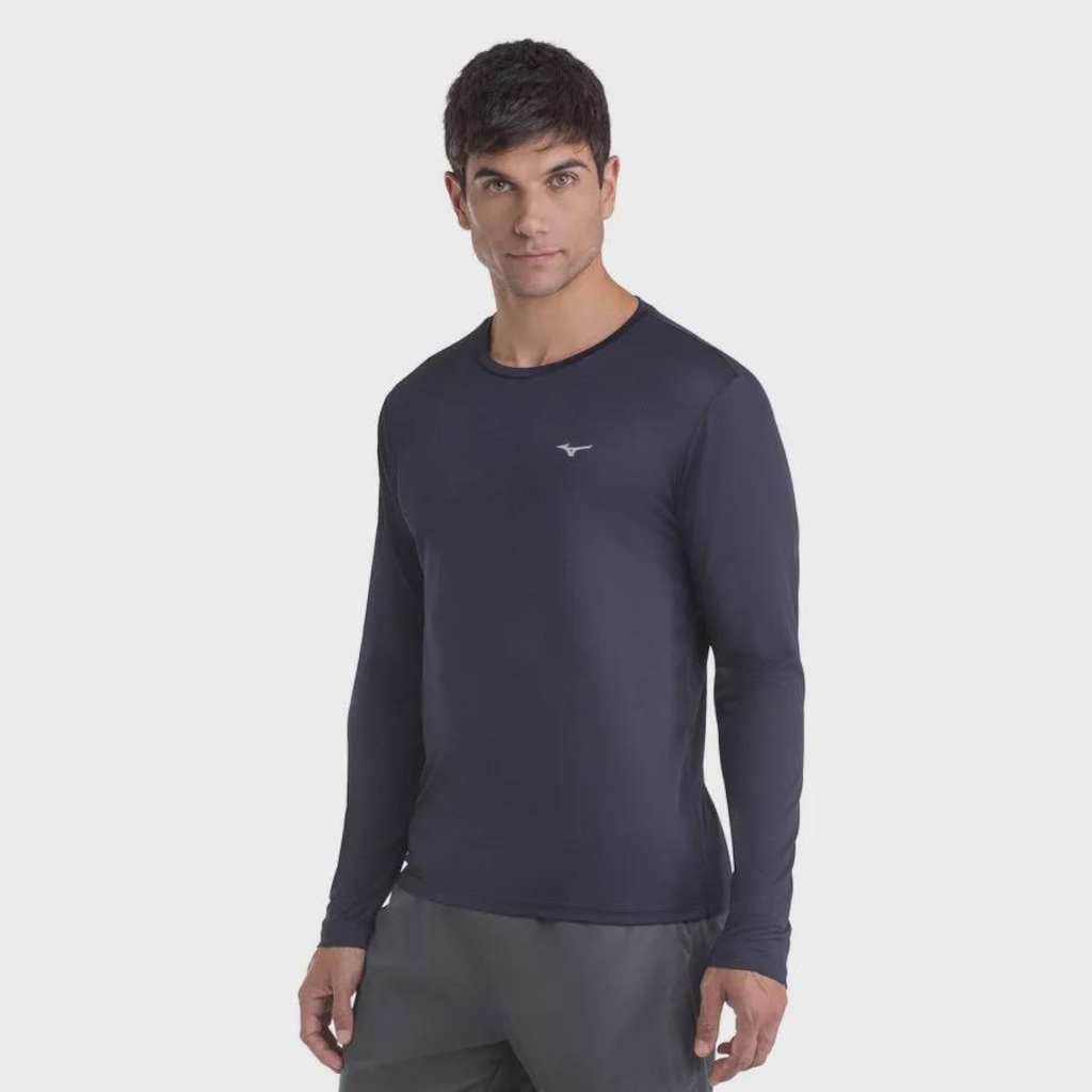 Imagem 2 do produto Camiseta de Corrida Manga Longa Mizuno Nirvana Masculina