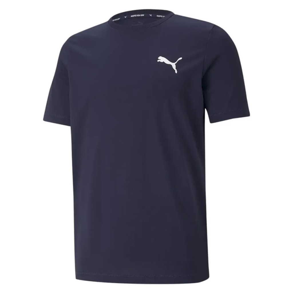 Camiseta Puma Small Logo Poly Tee DryCELL  - Masculina