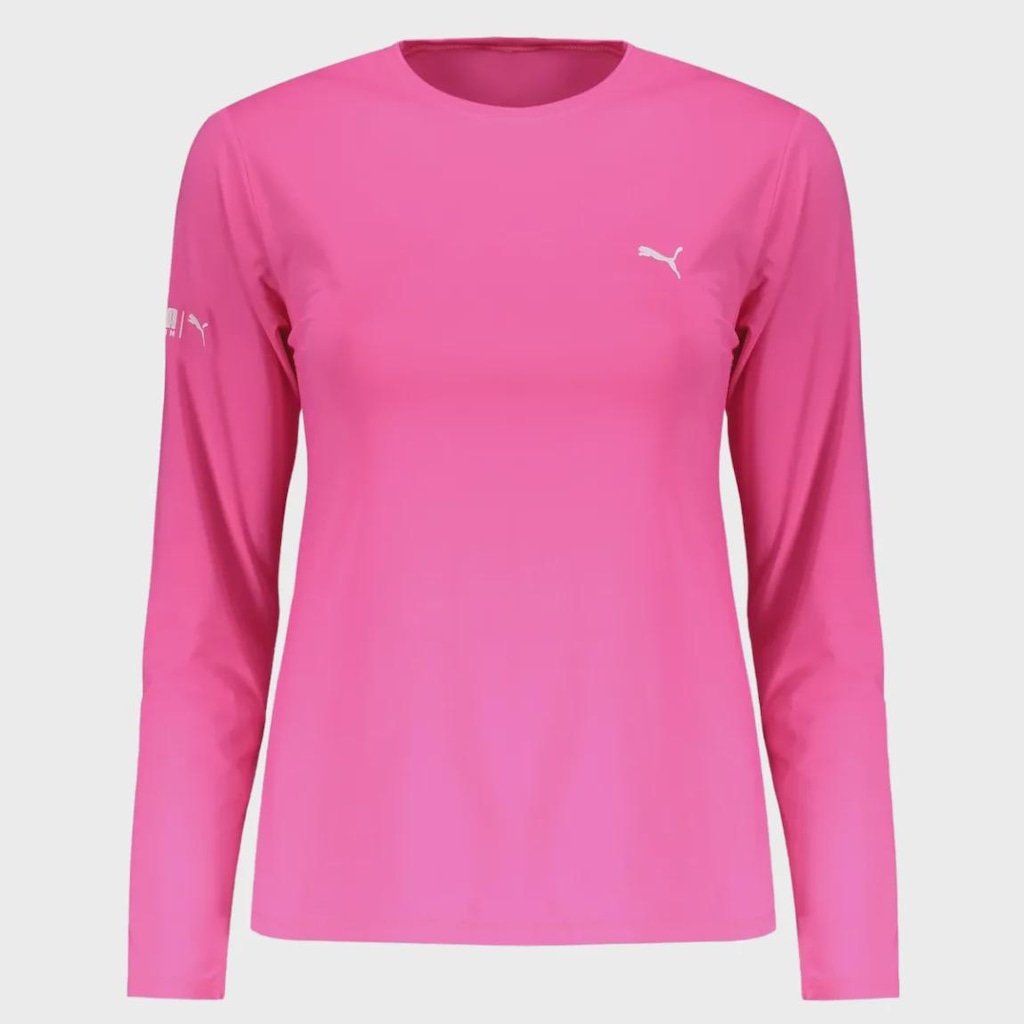 Camiseta Manga Longa Puma UV50+  - Feminina
