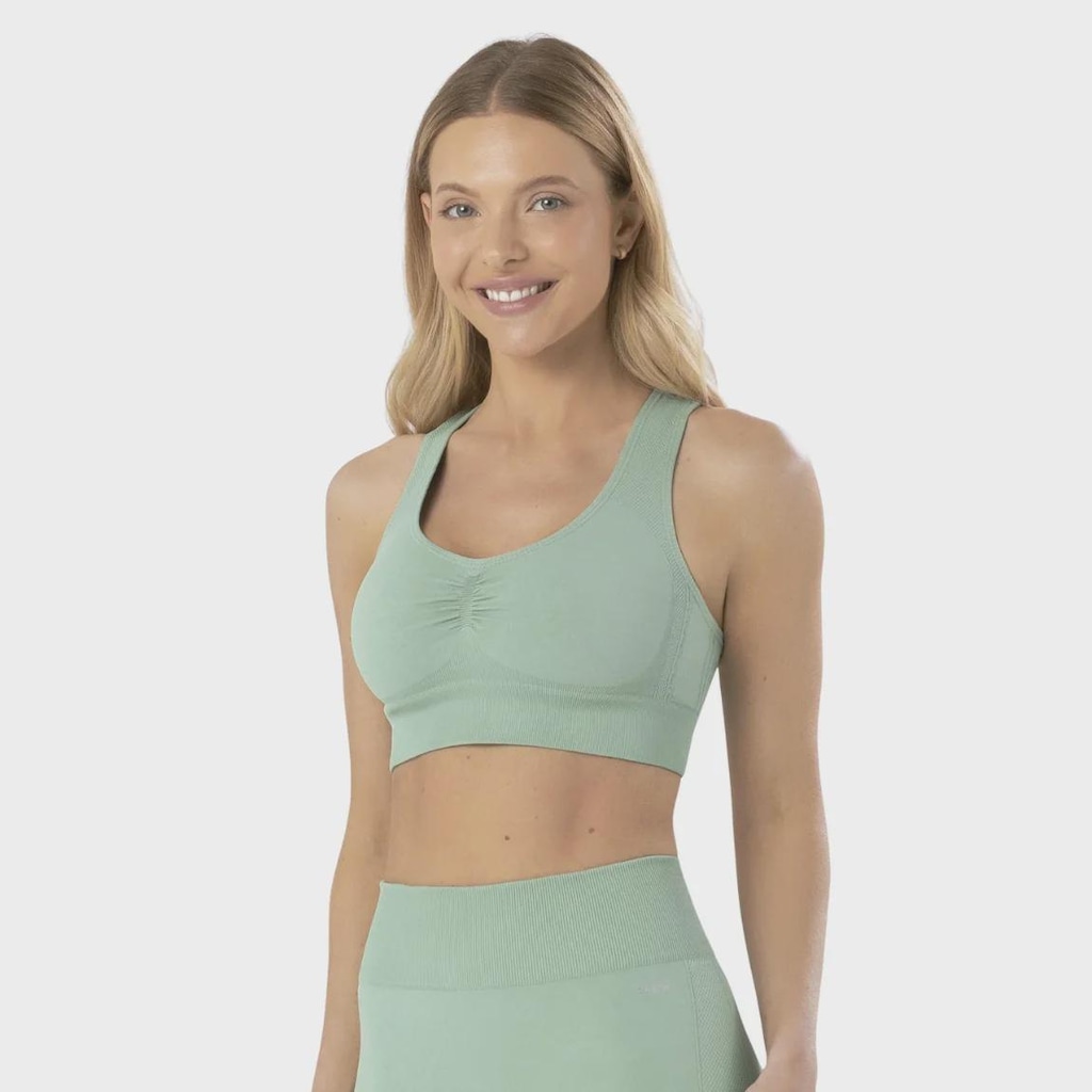 Top Selene Fitness Sem Costura - Feminina