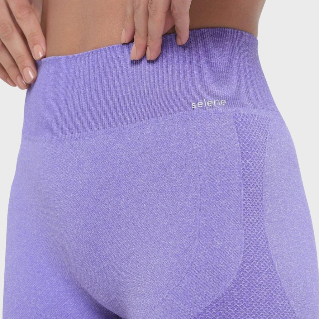 Imagem 3 do produto Short Feminino Selene Fitness Levanta Bumbum Sem Costura