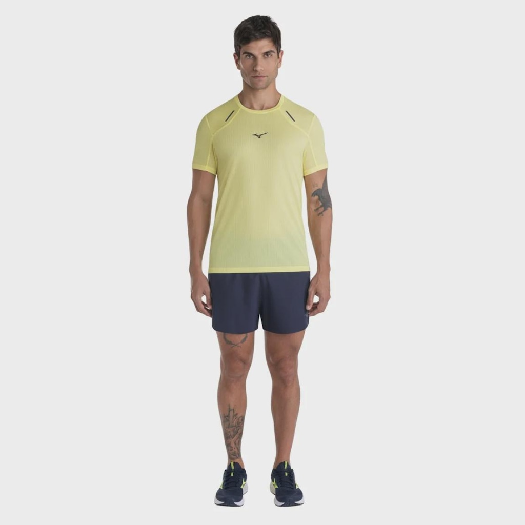 Imagem 2 do produto Camiseta Mizuno High 3 Corrida Masculina