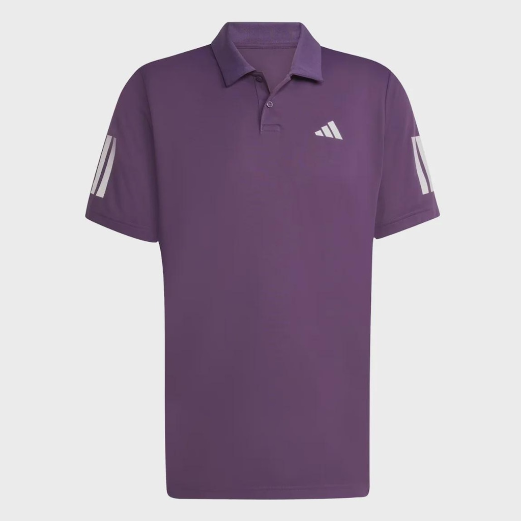 Camisa Polo adidas Club Tennis 3 Listras - Masculino