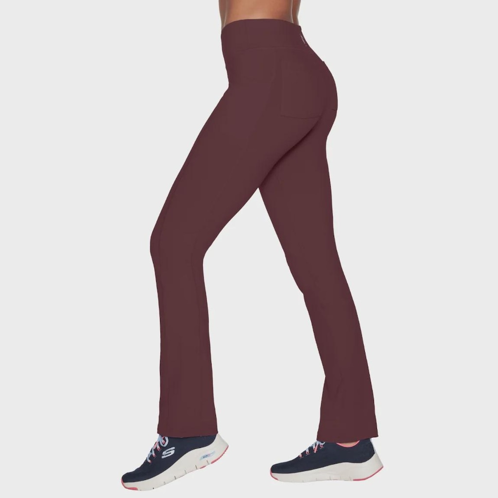 Calça Legging Skechers Gowalk Small Flare Feminina