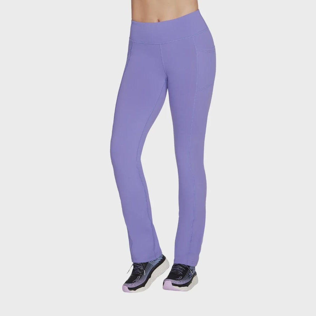 Calça Legging Skechers Gowalk Small Flare Feminina