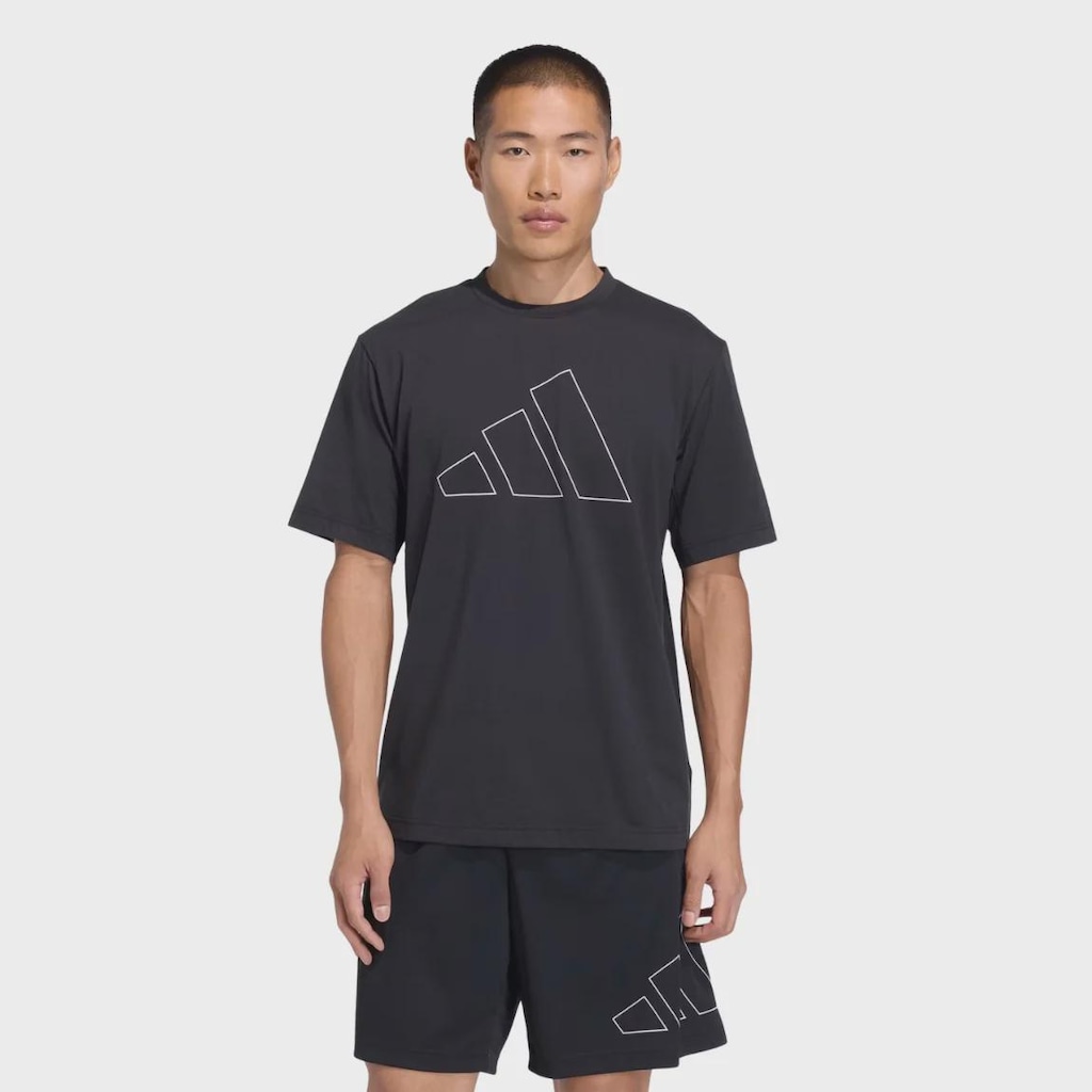 Camiseta adidas Workout Big Logo Essentials Masculina