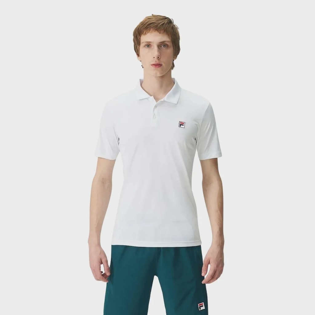 Camiseta Polo Fila Player F-Box II Masculina