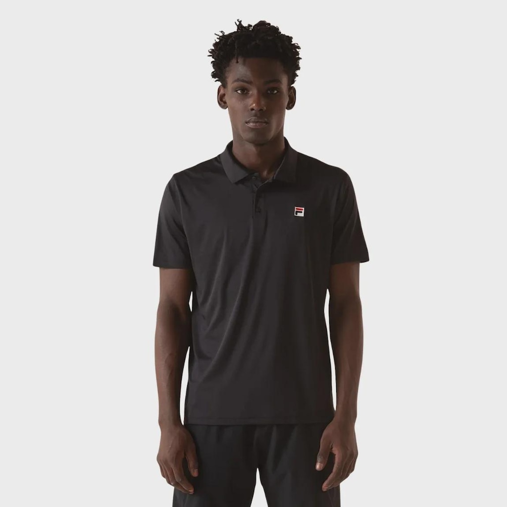Camiseta Polo Fila Player F-Box II Masculina