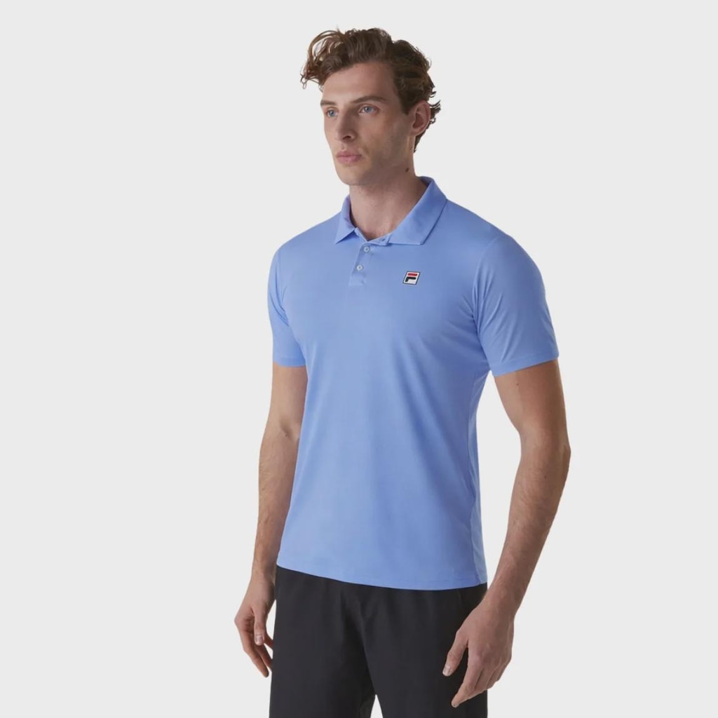 Camiseta Polo Fila Player F-Box II Masculina