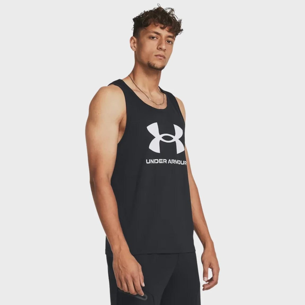 Imagem 2 do produto Camiseta Regata Under Armour Sportstyle Logo Masculina